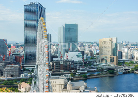 横浜みなとみらい(横浜グランドインターコンチネンタルホテルからの眺め)2026年5月撮影 横浜みなとみらい(横浜グランドインターコンチネンタルホテルからの眺め)2026年5月撮影 139702080