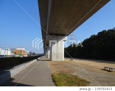川越緑地公園と四日市港霞ヶ浦北ふ頭地区道路(三重県三重郡川越町) 川越緑地公園と四日市港霞ヶ浦北ふ頭地区道路(三重県三重郡川越町) 139702913