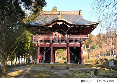 妙法寺の山門(新潟県長岡市) 妙法寺の山門(新潟県長岡市) 139703499