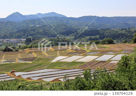 初夏椹平の棚田風景 初夏椹平の棚田風景 139704129