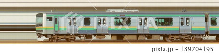 JR東日本近郊型電車E231系の先頭車のスリット写真 139704195