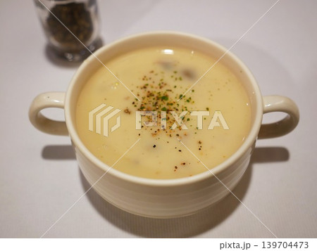 ポタージュ ポタージュスープ 素焼き 139704473