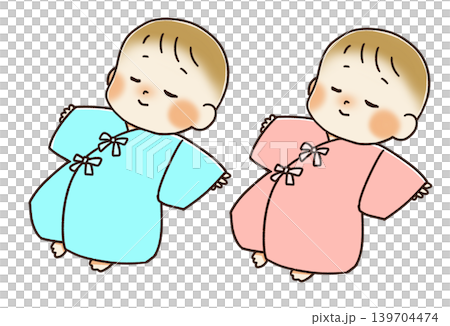 新生児のイラスト 新生児のイラスト 139704474