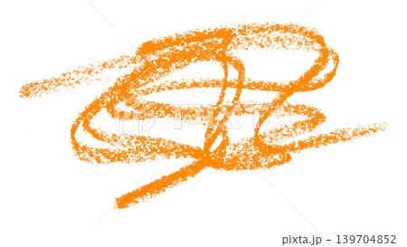 orange pencil strokes isolated on transparent background orange pencil strokes isolated on transparent background 139704852