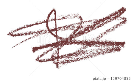 brown pencil strokes isolated on transparent background brown pencil strokes isolated on transparent background 139704853