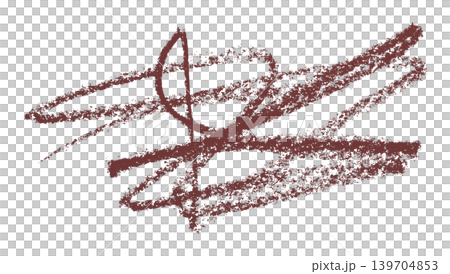 brown pencil strokes isolated on transparent background brown pencil strokes isolated on transparent background 139704853