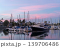 サンディエゴのハーバーの夕焼け 139706486