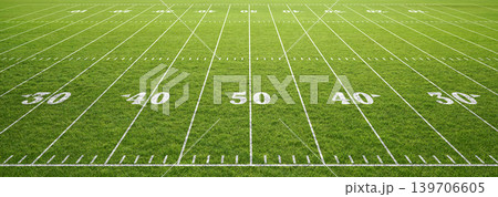 American football field American football field 139706605