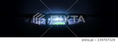 American football stadium. American football stadium. 139707329