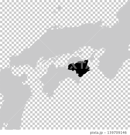 日本向量插圖地圖素材:德島縣地圖 日本向量插圖地圖素材:德島縣地圖 139709146