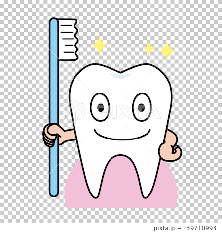 Icon character: Toothbrushing, Teeth Icon character: Toothbrushing, Teeth 139710993