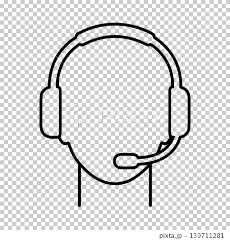 Operator Line Icon Operator Line Icon 139711281