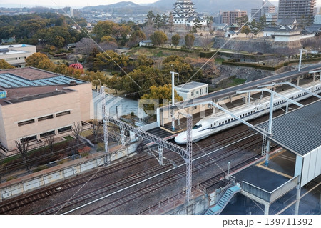JR山陽新幹線 福山駅のホーム JR山陽新幹線 福山駅のホーム 139711392