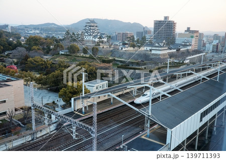JR山陽新幹線 福山駅のホーム JR山陽新幹線 福山駅のホーム 139711393