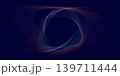 Abstract colors line wave on dark blue background. 139711444