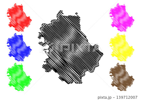 West Backa District (Republic of Serbia, Districts in Vojvodina) map vector illustration, scribble sketch West Backa map West Backa District (Republic of Serbia, Districts in Vojvodina) map vector illustration, scribble sketch West Backa map 139712007