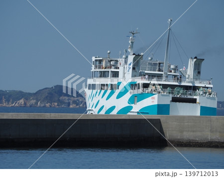伊勢湾フェリーの出航風景 伊勢湾フェリーの出航風景 139712013