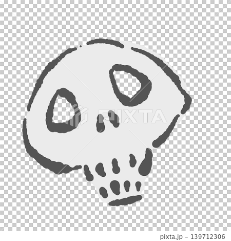 Funny hand-drawn skull illustrations - Cute skeleton designs that can be used for Japanese-style or Halloween themes. Funny hand-drawn skull illustrations - Cute skeleton designs that can be used for Japanese-style or Halloween themes. 139712306