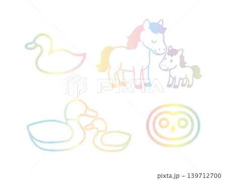 動物アイコンセット53 139712700