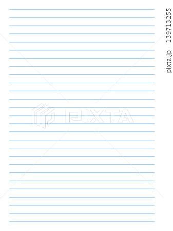 Blank sheet of blue lined paper. Lined sheet for school, work, office. Notebook paper lined sheet layout. Paper typography pattern for writing, sketching, journaling. notes. Education background. Blank sheet of blue lined paper. Lined sheet for school, work, office. Notebook paper lined sheet layout. Paper typography pattern for writing, sketching, journaling. notes. Education background. 139713255