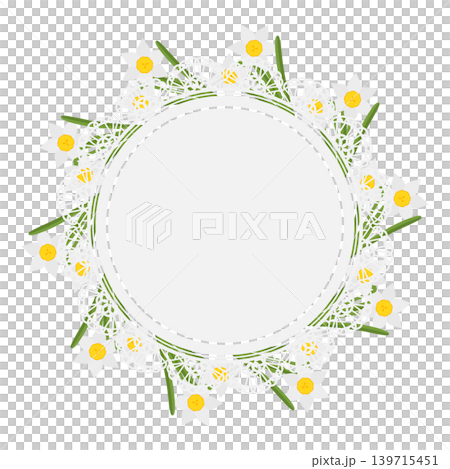 Daffodil circular lace frame Daffodil circular lace frame 139715451