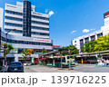 東京　中央線　阿佐ヶ谷駅　初夏の青空と北口駅前風景 139716225