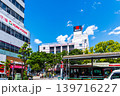 東京　中央線　阿佐ヶ谷駅　初夏の青空と北口駅前風景 139716227