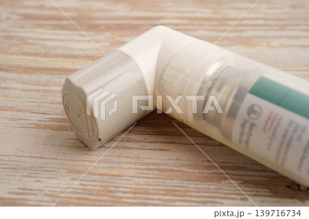 Bangkok, Thailand May 4, 2026 Asthma and chronic obstructive pulmonary disease COPD, metered dose inhaler MDI. Bangkok, Thailand May 4, 2026 Asthma and chronic obstructive pulmonary disease COPD, metered dose inhaler MDI. 139716734