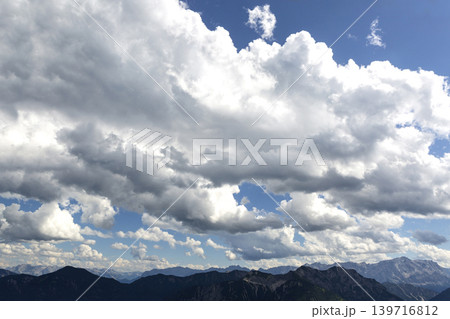 Panorama view of Bavarian Alps, Germany Panorama view of Bavarian Alps, Germany 139716812