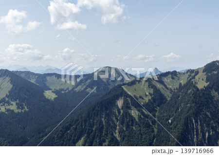 Bodenschneid mountain tour in springtime, Bavaria, Germany 139716966