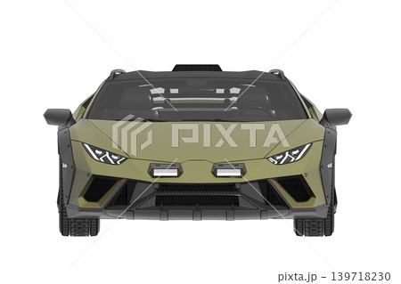 car isolated on transparent background, 3d illustration, cg render car isolated on transparent background, 3d illustration, cg render 139718230