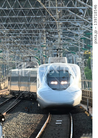 山陽新幹線 新山口駅 超望遠の世界 ひかりレールスター 山陽新幹線 新山口駅 超望遠の世界 ひかりレールスター 139718546