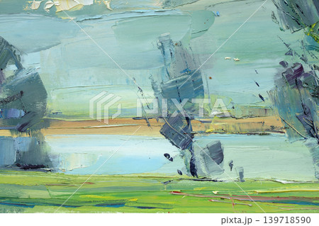 abstraction, oil painting, simple art 139718590