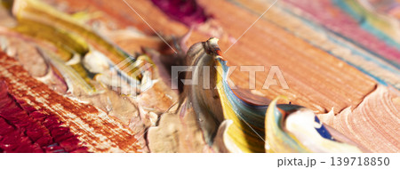 Colored abstract painting texture  139718850