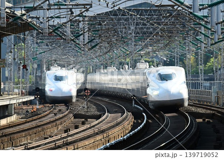 山陽新幹線 新山口駅 超望遠の世界 山陽新幹線 新山口駅 超望遠の世界 139719052