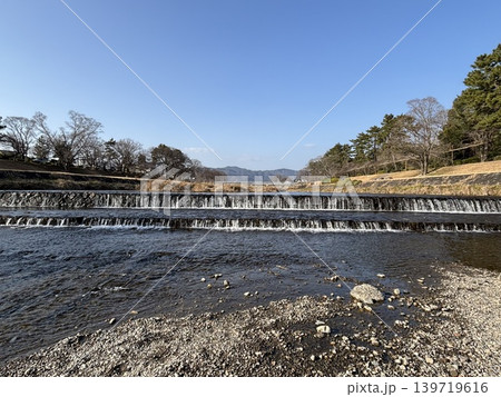 川の堰(せき) 川の堰(せき) 139719616