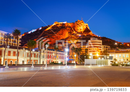 Santa Barbara Castle in Alicante, Spain 139719833