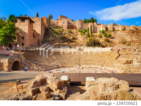 Roman theater or Teatro Romano in Malaga, Spain Roman theater or Teatro Romano in Malaga, Spain 139720021
