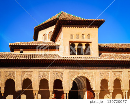 Lions Palace at Court of Lions, Alhambra Fortress Lions Palace at Court of Lions, Alhambra Fortress 139720077