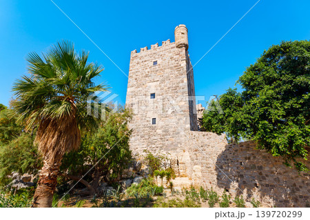 The Bodrum Castle of St. Peter in Bodrum city in Turkey The Bodrum Castle of St. Peter in Bodrum city in Turkey 139720299