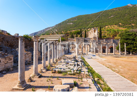 Ephesus ancient greek city is located in Izmir Province in Turkey Ephesus ancient greek city is located in Izmir Province in Turkey 139720381