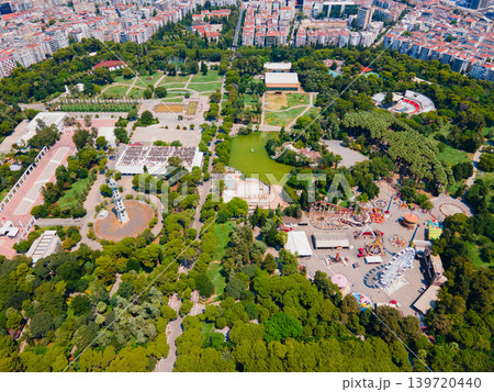 Izmir Kulturpark aerial panoramic view in Turkey 139720440