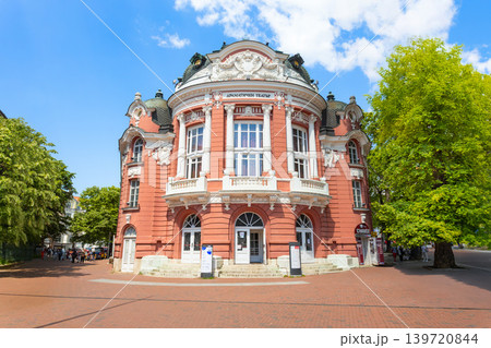 Varna Opera Thetre facade view in Bulgaria Varna Opera Thetre facade view in Bulgaria 139720844
