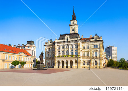 Town Hall at Freedom Square in Novi Sad, Serbia Town Hall at Freedom Square in Novi Sad, Serbia 139721164