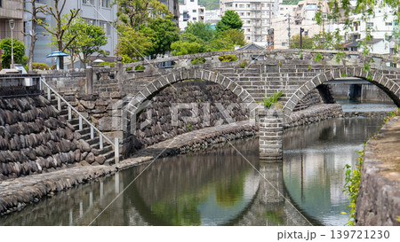 長崎のめがね橋 139721230