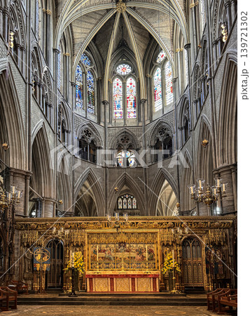 Main Altar in Historic Westminster Abby, London 139721302