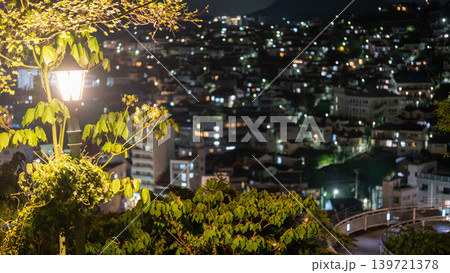 長崎県グラバーロードからの夜景 139721378