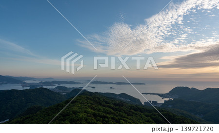 長崎県稲佐山からの風景 139721720