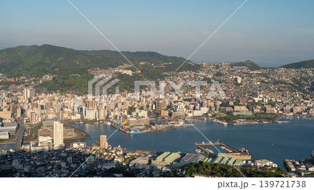 長崎県稲佐山からの風景 139721738