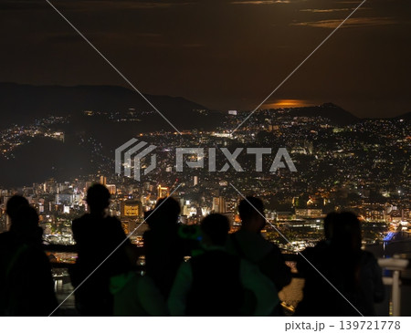 長崎県稲佐山からの夜景 長崎県稲佐山からの夜景 139721778